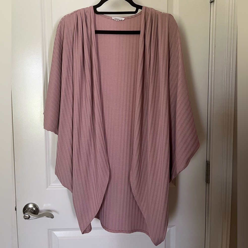 Chic Soul, Let’s Grab Brunch Cardigan in Pink